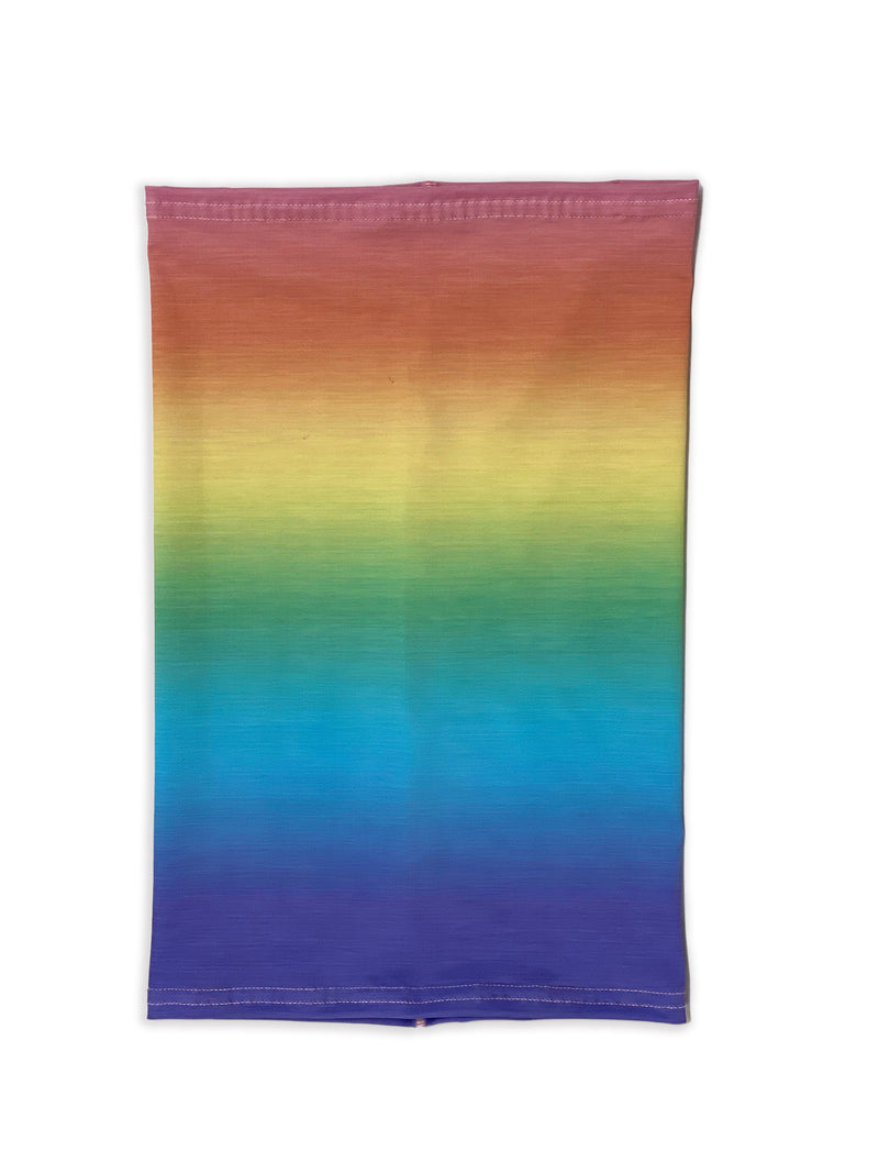 Load image into Gallery viewer, Rainbow Ombre Neck Gaiter