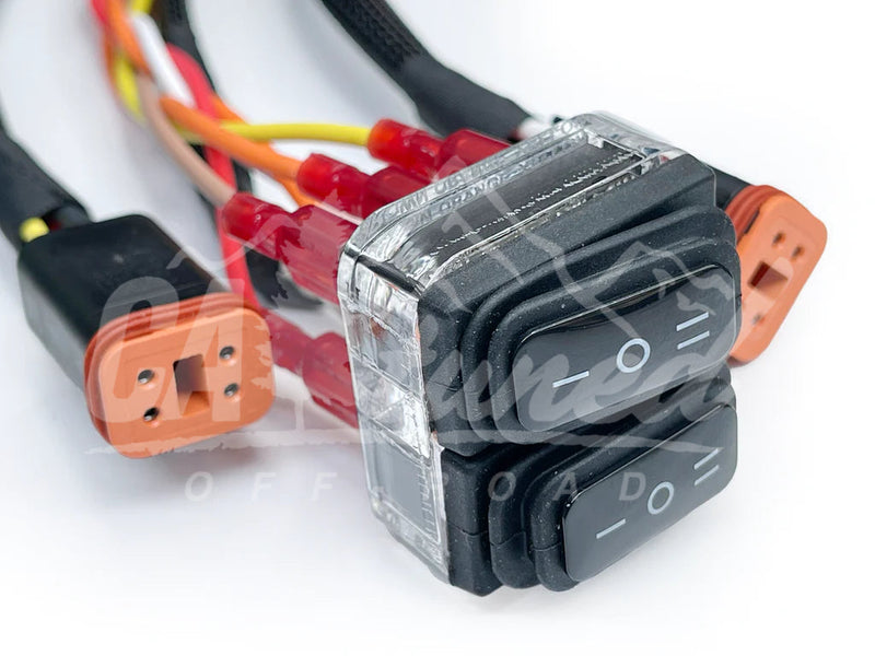 Load image into Gallery viewer, CAtuned Off-Road Light Harness for Baja Designs Lights for 2019+ Mercedes-Benz Sprinter