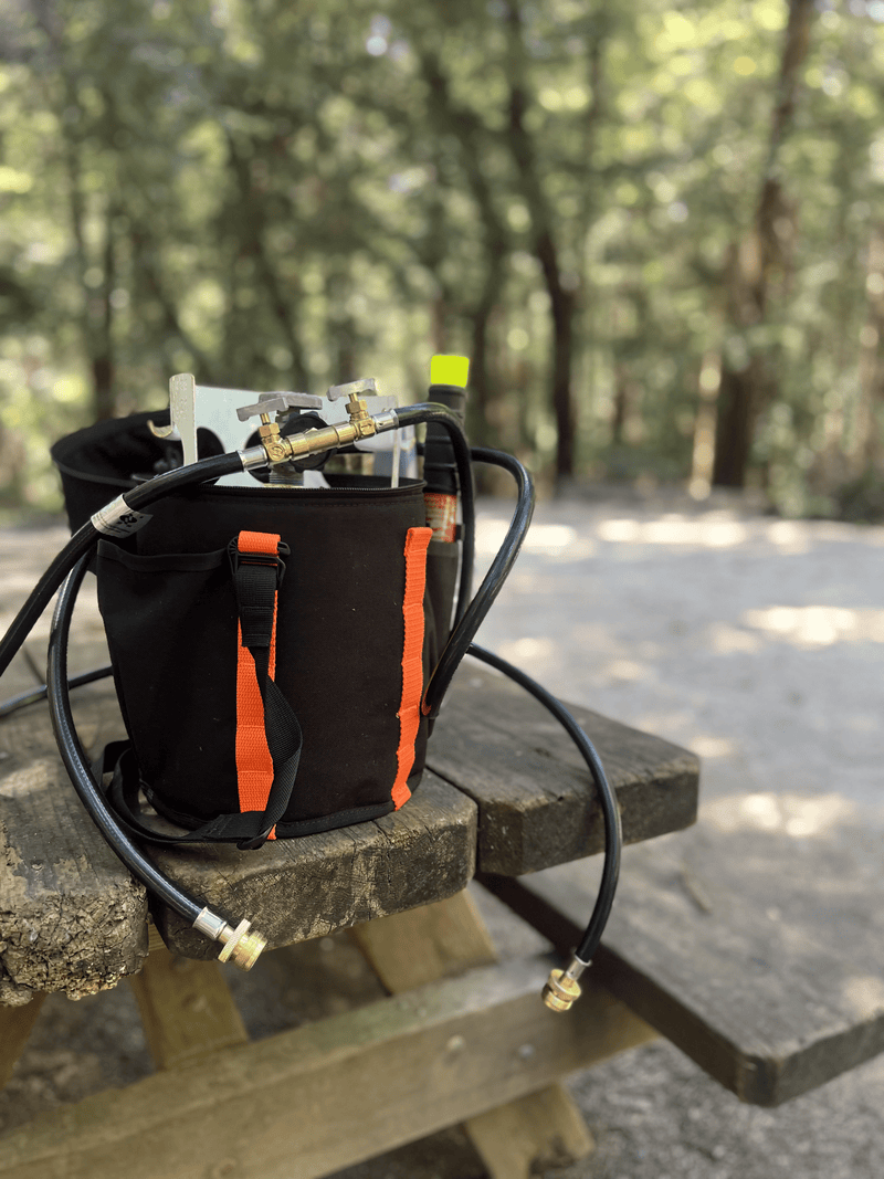 Load image into Gallery viewer, Propane Two Way Y Splitter Adapter Hose