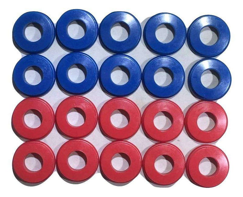 Load image into Gallery viewer, Polyurethane Gladhand Seals 10 Red & 10 Blue 20 Pack | UGS10RB