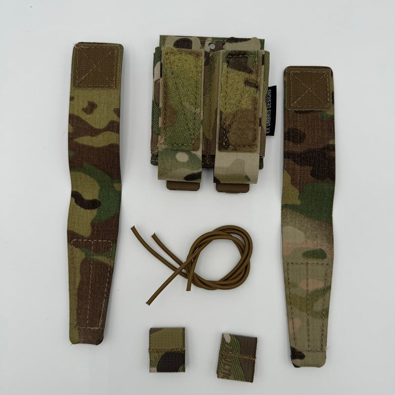 Load image into Gallery viewer, Modular Double Pistol Mag Pouch