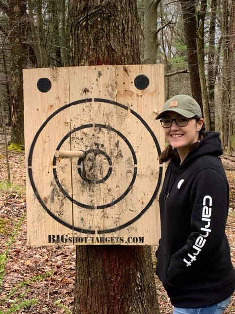 Load image into Gallery viewer, Wooden Axe Throwing Target with Bottle Opener