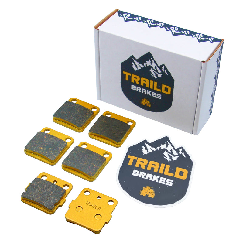 Load image into Gallery viewer, Yamaha Warrior 350 1989-2004 Ceramic Brake Pad Set