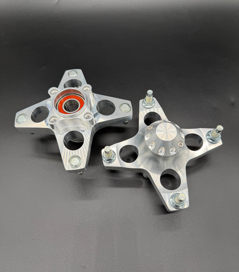 Load image into Gallery viewer, Yamaha Raptor 660 Billet Aluminum Front Wheel Hubs