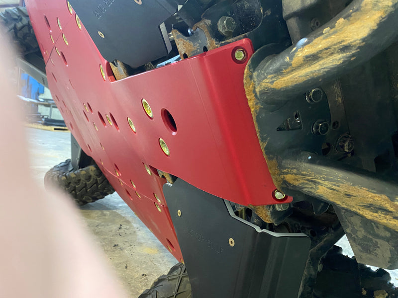 Load image into Gallery viewer, Trail Armor Polaris RZR Trail, Trail S 900 and Trail S 1000 Full Skids with Slider Nerfs or Trimmed for Polaris Kick Out Steel Rock Sliders 2021 - 2026