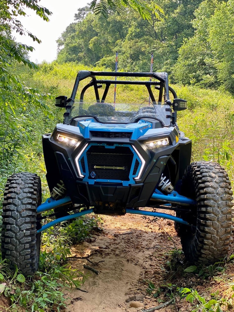 Load image into Gallery viewer, Aftermarket Snap In Grille with Light Bar