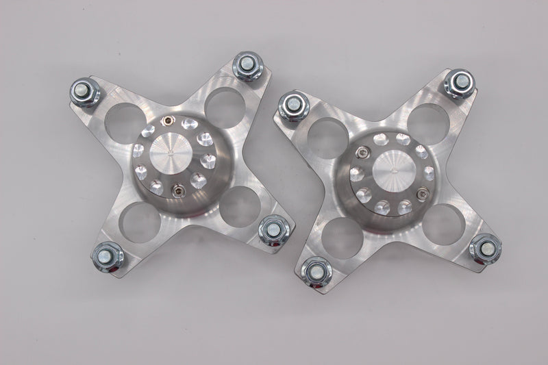 Load image into Gallery viewer, Yamaha Warrior Billet Aluminum Front Wheel Hubs