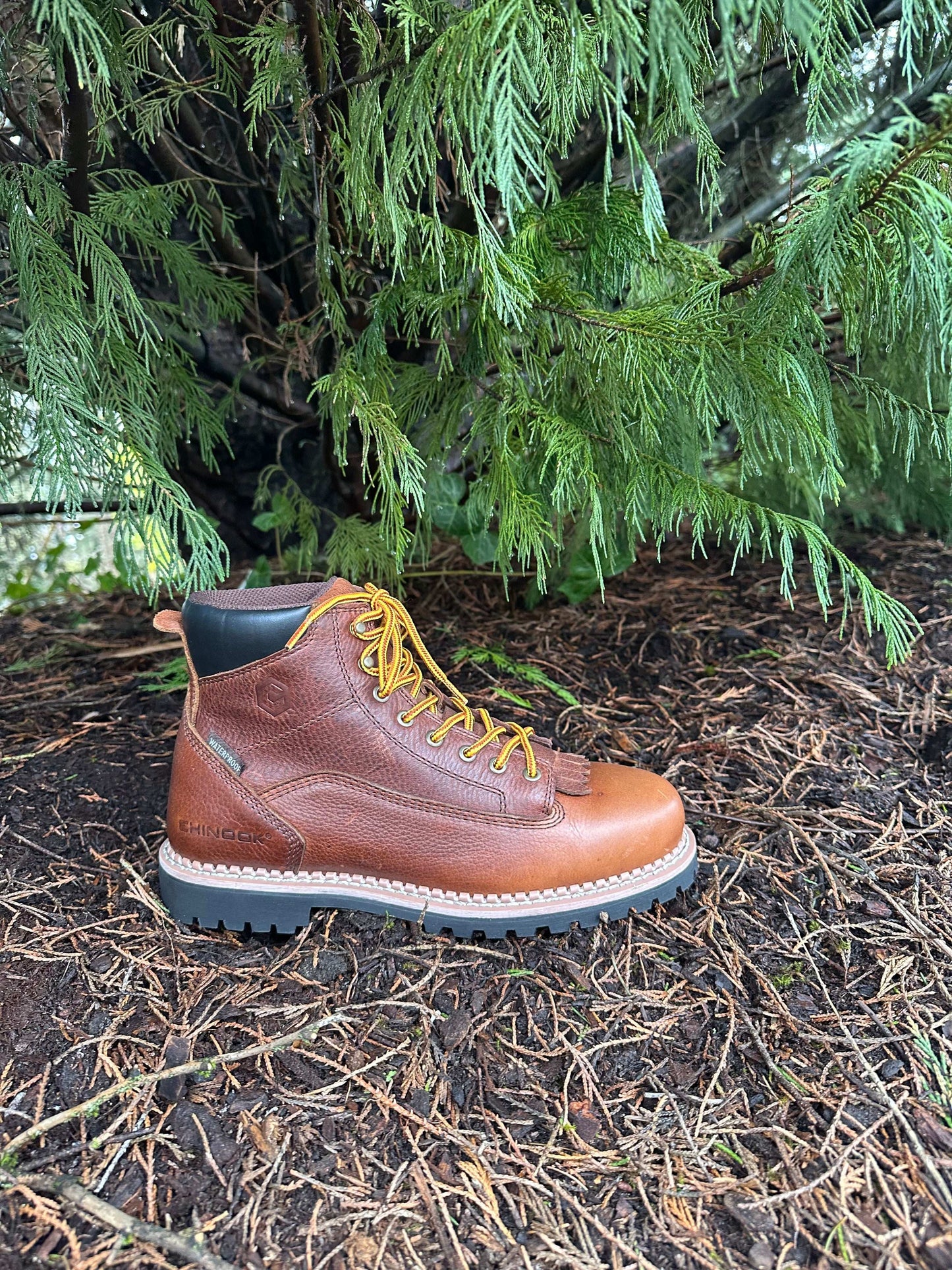 Logger 6” Men’s Waterproof Work Boot - Brown - Skoutley Outdoors LLC