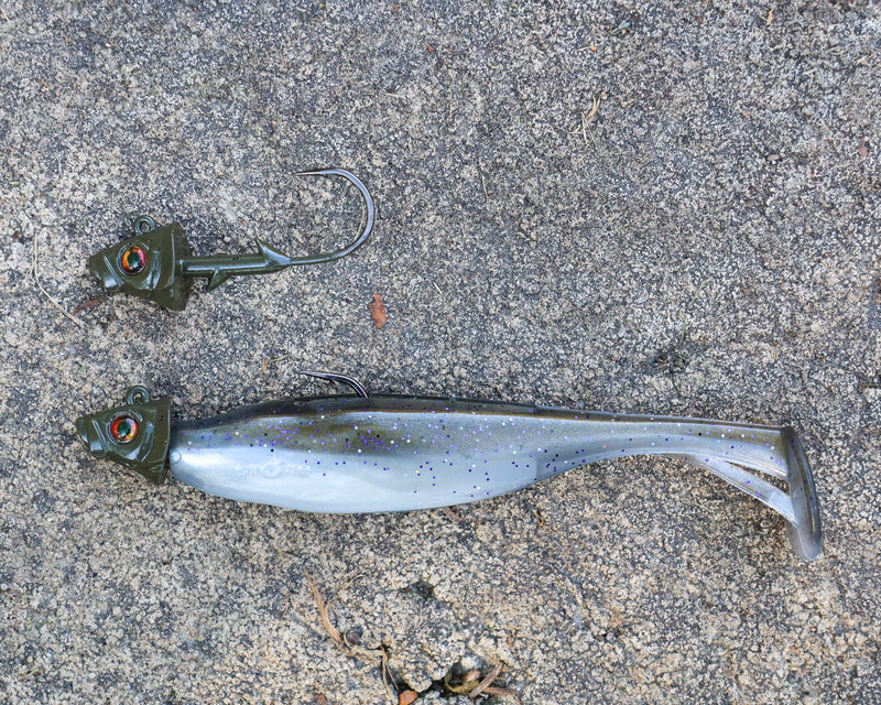 Load image into Gallery viewer, Reaction Tackle Lead Fish Head Jigs - 5-PACK