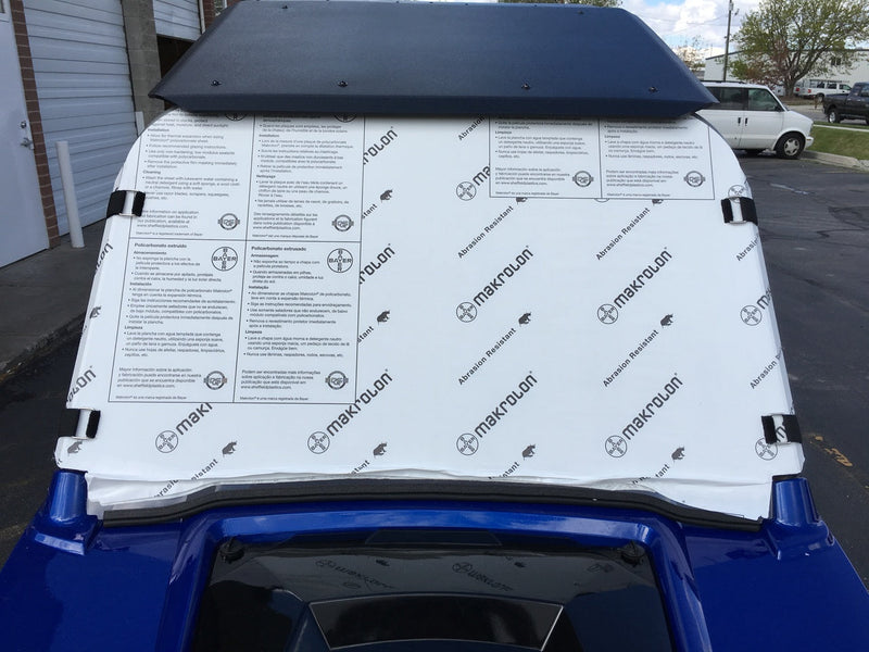 Load image into Gallery viewer, Full Polycarbonate Windshield with Quick Straps for RZR 570, 800, XP900 (upgrade options)