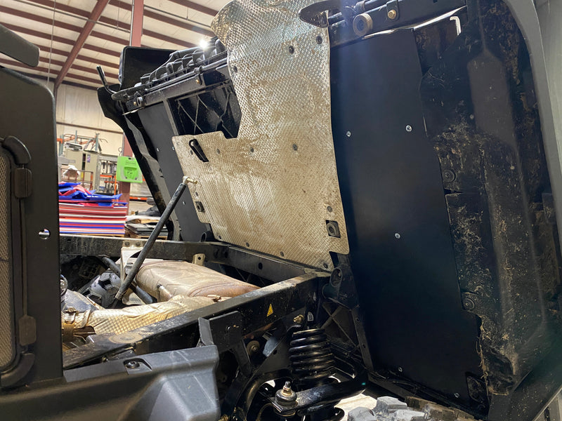 Load image into Gallery viewer, Trail Armor Can Am Defender HD7, Defender HD9, Defender HD10, Defender MAX HD7, Defender MAX HD9, Defender MAX HD10 Under Bed Mud Shield Fits 2024