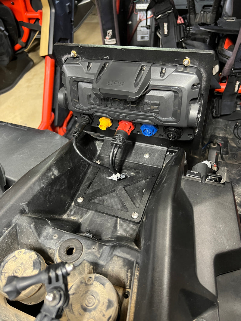 Load image into Gallery viewer, 2017-2025 Can-Am X3 Lowrance HDS7 GPS Mount