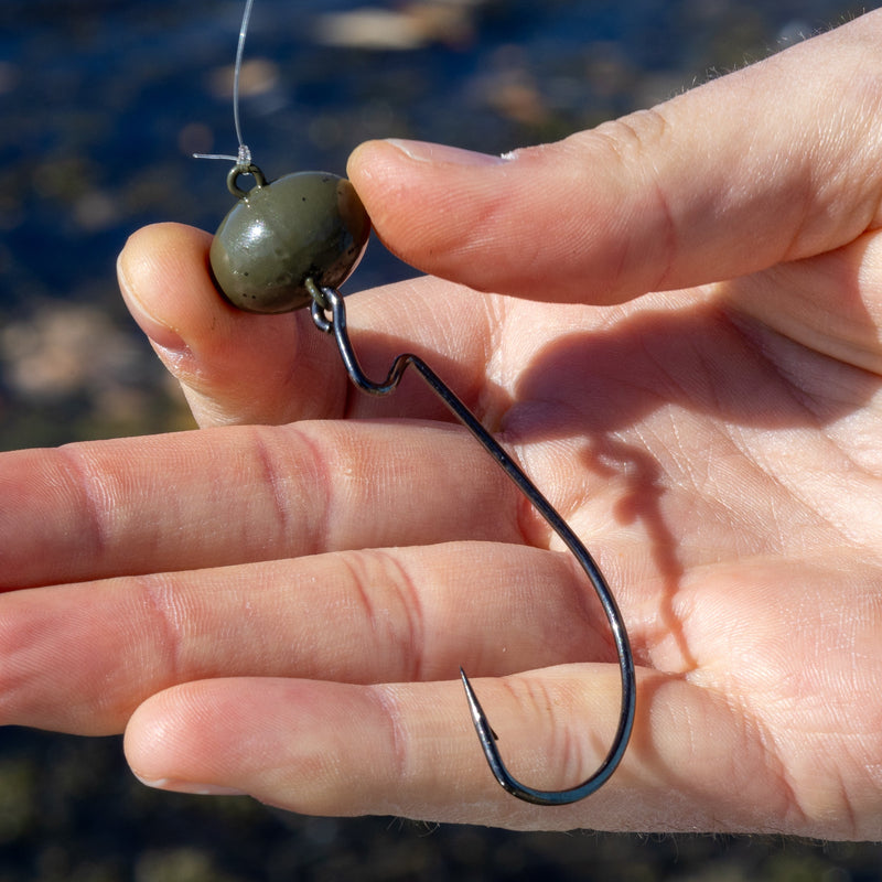 Load image into Gallery viewer, Reaction Tackle Lead Swing Football Jigs - 5-PACK