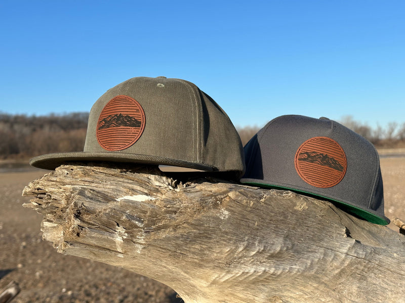 Load image into Gallery viewer, Pike Trail Rawhide Leather Patch Hats