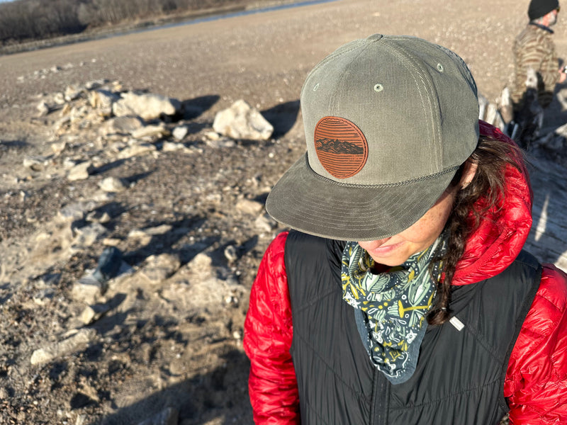 Load image into Gallery viewer, Pike Trail Rawhide Leather Patch Hats