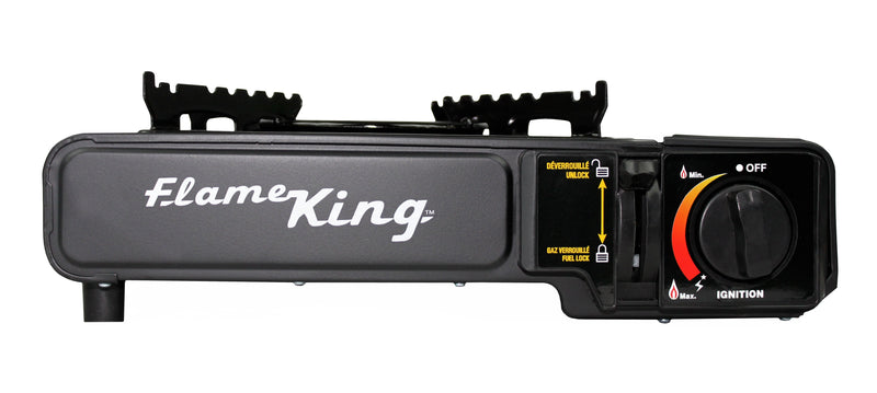 Load image into Gallery viewer, Flame King Portable Butane & Propane Gas Stove with Single Burner