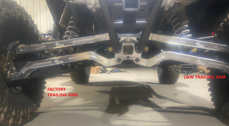 Load image into Gallery viewer, Turbo S- Steel High Clearance HD Trailing Arms