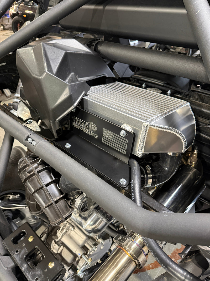 Load image into Gallery viewer, Treal Performance | 2017-2026 Can-Am X3 Bed Delete Intercooler Mount Brackets