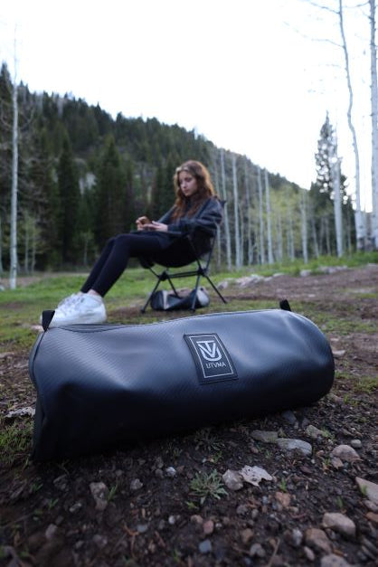 Load image into Gallery viewer, Large Camp Chair with Roll Cage Bag