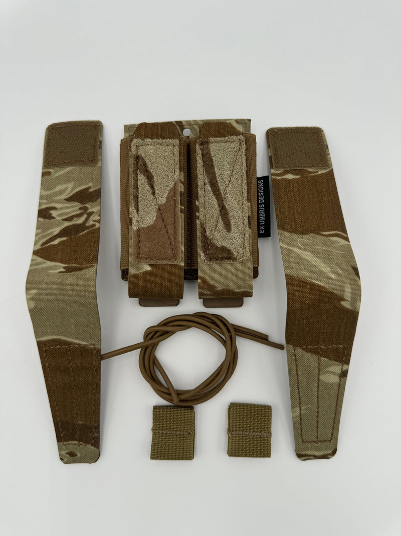 Load image into Gallery viewer, Modular Double Pistol Mag Pouch