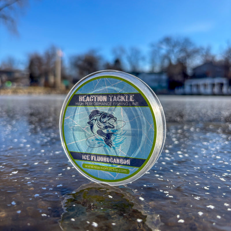 Load image into Gallery viewer, Reaction Tackle Ice Fluorocarbon Fishing Line or Leader