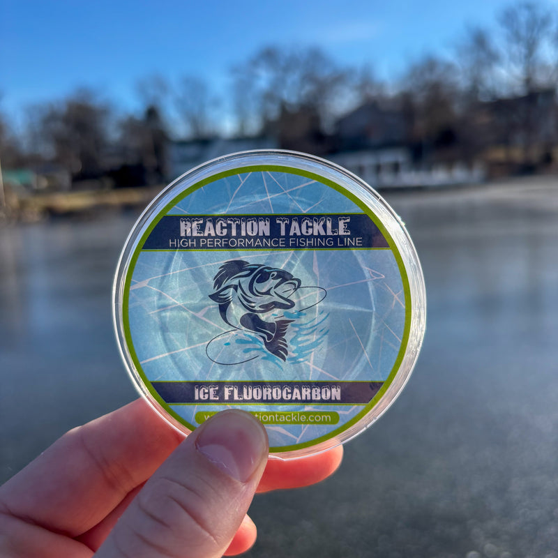 Load image into Gallery viewer, Reaction Tackle Ice Fluorocarbon Fishing Line or Leader