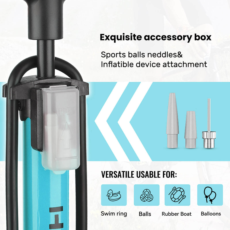 Load image into Gallery viewer, Air-Post Bike Pump