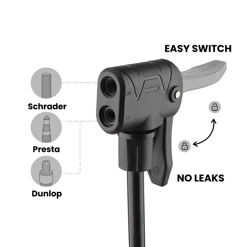 Load image into Gallery viewer, Air-Post Bike Pump