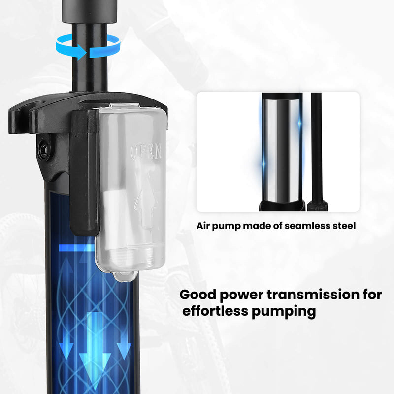 Load image into Gallery viewer, Air-Post Bike Pump