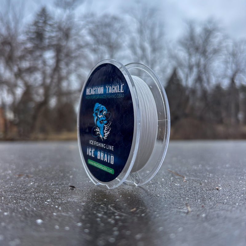 Load image into Gallery viewer, Reaction Tackle Ice Fishing Braided line - 8 Strand