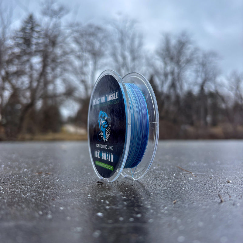 Load image into Gallery viewer, Reaction Tackle Ice Fishing Braided line - 8 Strand