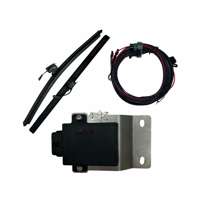 Load image into Gallery viewer, Toyota FJ80 Heated Wiper Blades with Installation Bracket