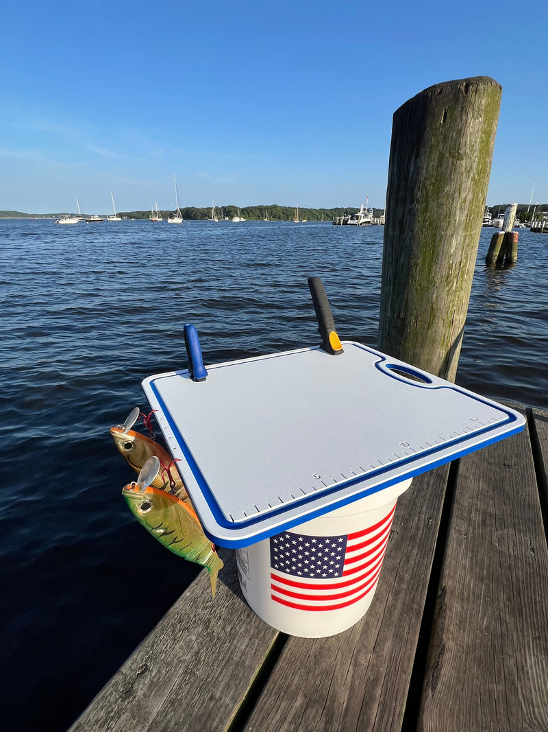 Load image into Gallery viewer, Made in the USA | Premium Bucket or Cooler Fishing Cutting Board