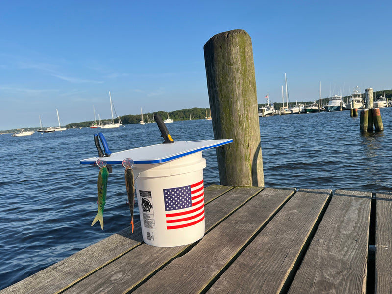Load image into Gallery viewer, Made in the USA | Premium Bucket or Cooler Fishing Cutting Board