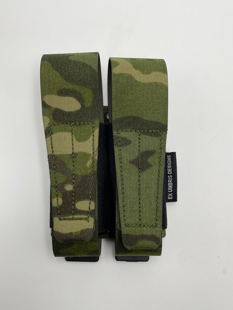 Load image into Gallery viewer, Modular Double Pistol Mag Pouch