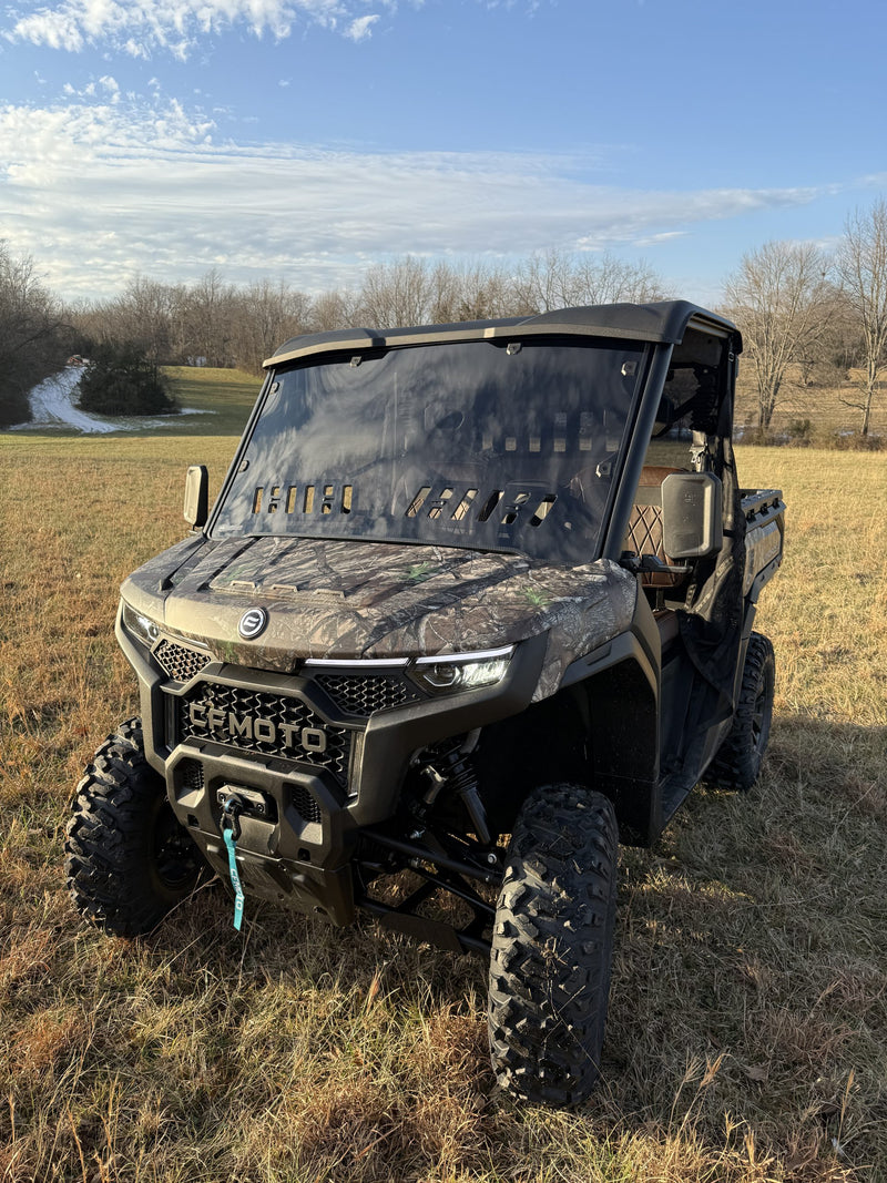 Load image into Gallery viewer, 2025 CF Moto UForce U10 Pro Front Windshield Vented