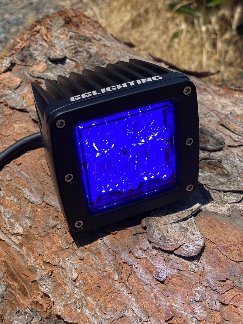Load image into Gallery viewer, Blue / Green Dual Color Off Road LED Pod