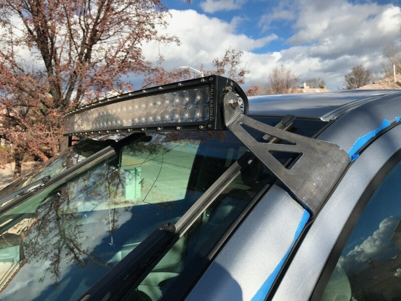 Load image into Gallery viewer, 52" Curved LED Light Bar Roof Brackets Kit For 2007-2021 Toyota Tundra