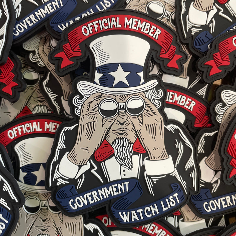 Load image into Gallery viewer, GOVERNMENT WATCHLIST PATCH