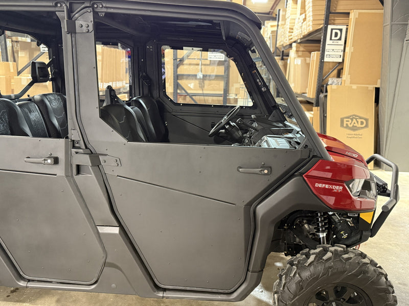 Load image into Gallery viewer, Can Am Defender Max Full Aluminum Door Kit, Converts From Full to Half