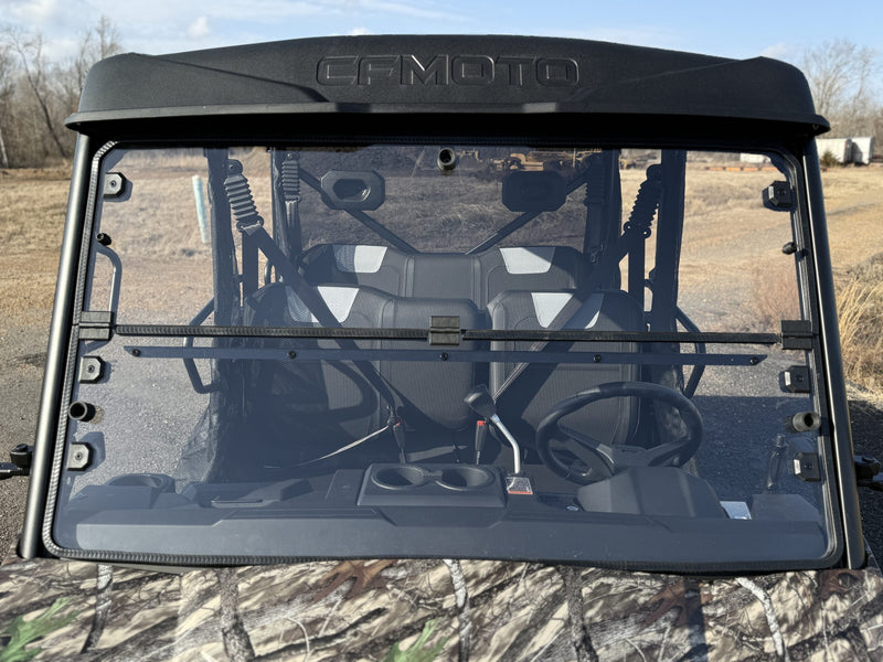 Load image into Gallery viewer, CF Moto UForce 800 XL Fold Down Windshield
