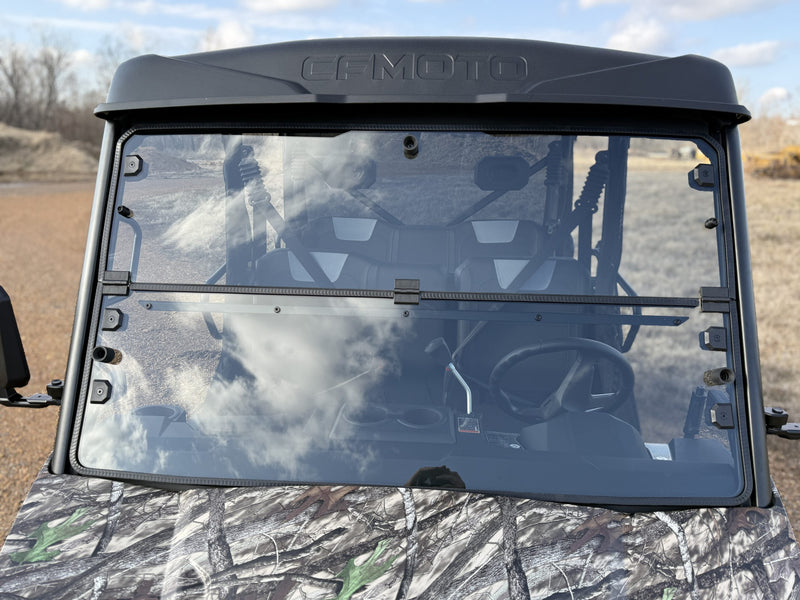 Load image into Gallery viewer, CF Moto UForce 800 XL Fold Down Windshield