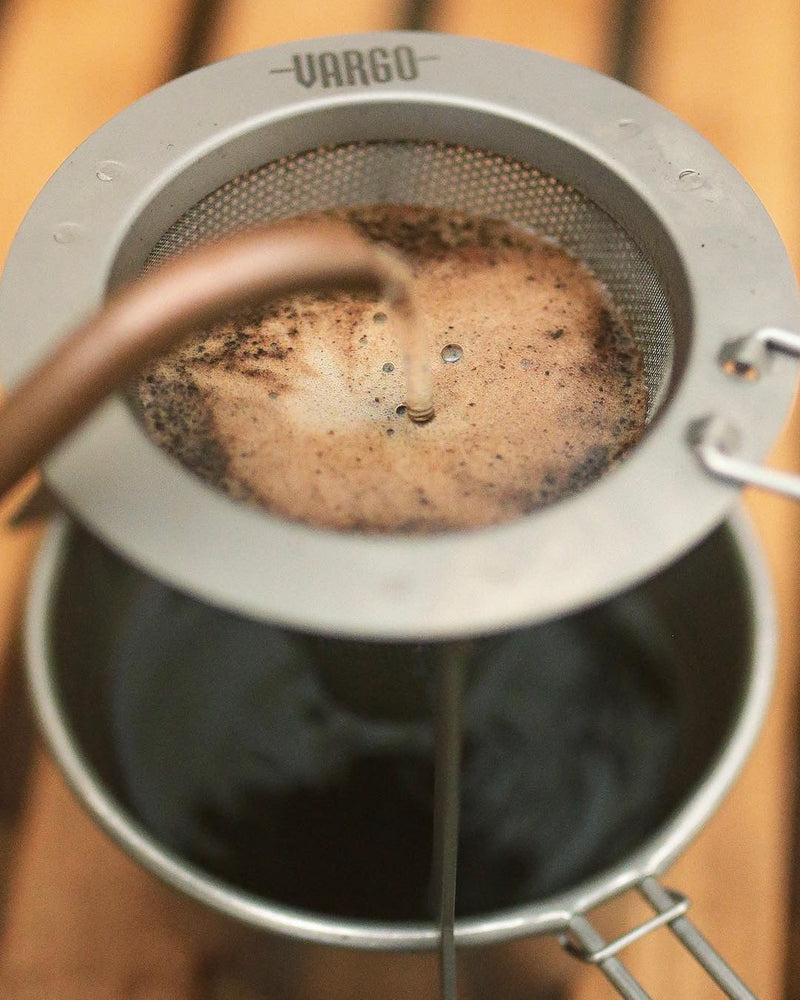 Load image into Gallery viewer, TITANIUM TRAVEL COFFEE FILTER