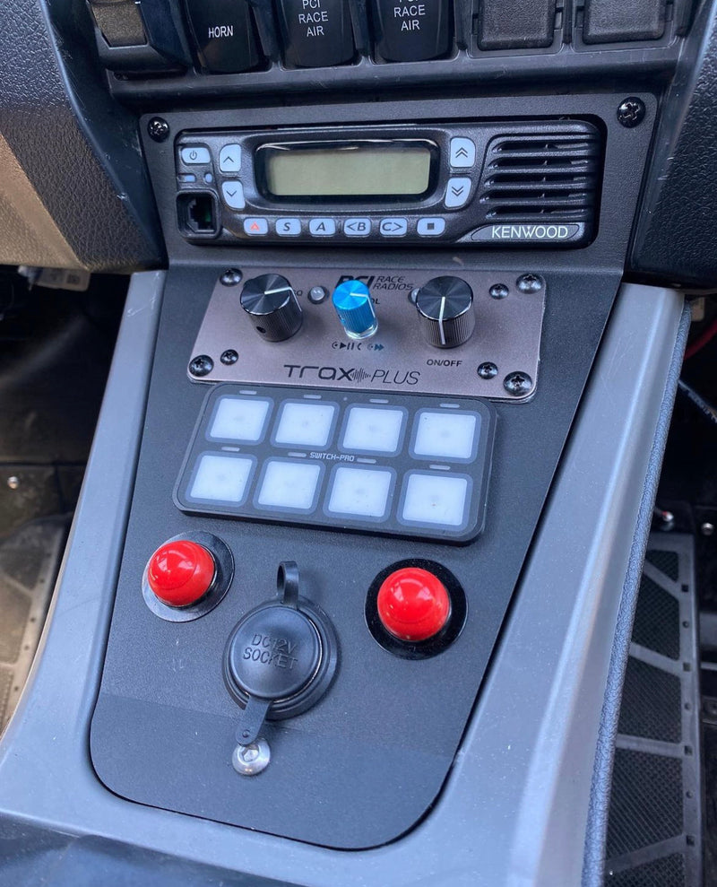 Load image into Gallery viewer, Polaris RZR Pro R Short Console – PCI Radios + Switch-Pros Mount (2020–2024)