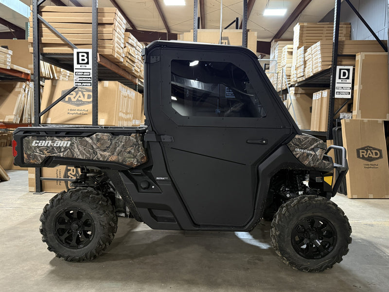 Load image into Gallery viewer, Can Am Defender Full Aluminum Door Kit, Converts From Full to Half (2 Door) 2016-2025 (Does not fit HD 11)