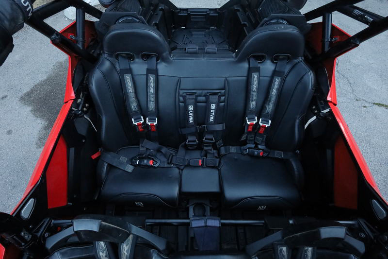Load image into Gallery viewer, RZR PRO R Rear Bench Seat W Harnesses (2025+)