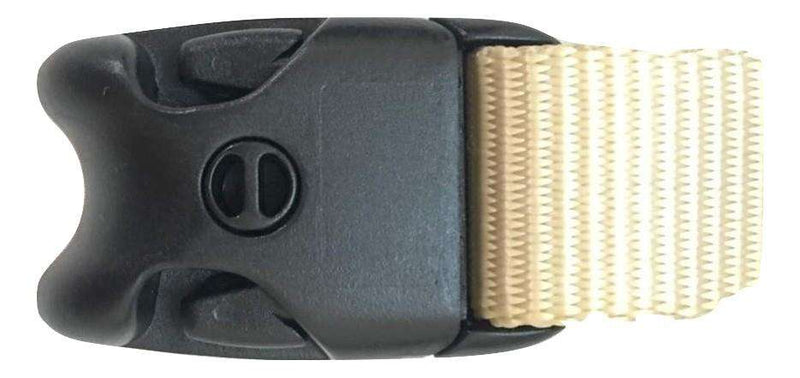 Load image into Gallery viewer, 10 Ft ACW Buckle 2 pc Wind Strap Kit Hot Tub Secure ACW Loc Spa Hurricane Tie Down | TAN