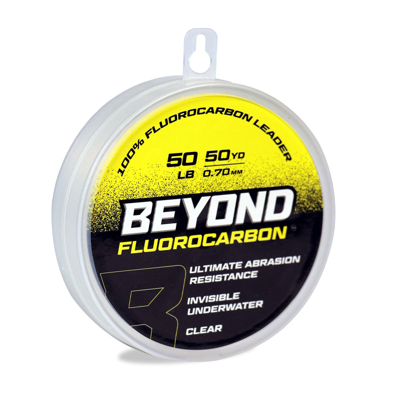 Load image into Gallery viewer, Beyond Fluorocarbon Leader Material 50YD - Pink Or Clear