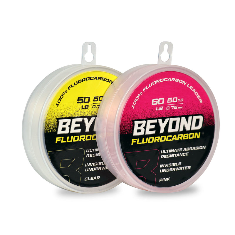 Load image into Gallery viewer, Beyond Fluorocarbon Leader Material 50YD - Pink Or Clear