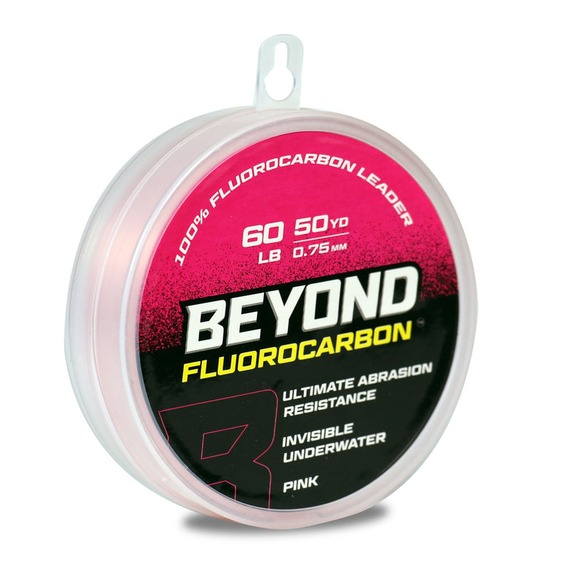 Load image into Gallery viewer, Beyond Fluorocarbon Leader Material 50YD - Pink